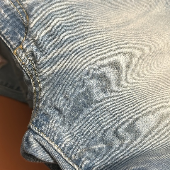 Joe’s Jeans The Icon Mid-Rise Skinny Crop Jeans Raw Hem Blue Wash Women’s Sz 27 - Picture 12 of 12